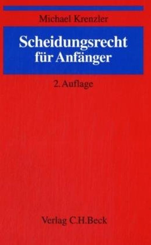Scheidungsrecht für Anfänger