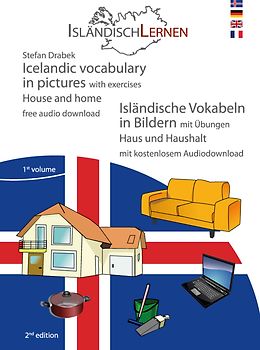 Isländische Vokabeln in Bildern mit Übungen (1. Band) // Icelandic vocabulary in pictures with exercises