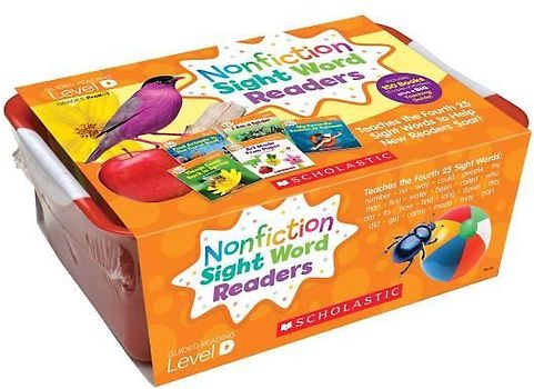 Nonfiction Sight Word Readers Classroom Tub Level D