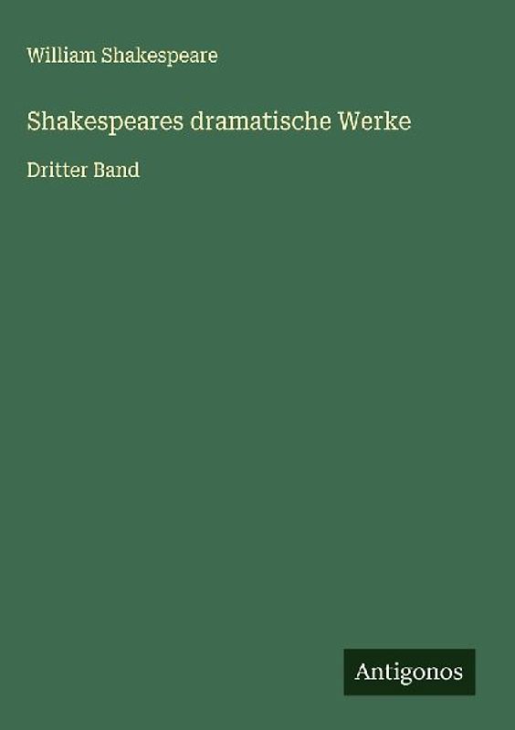 Shakespeares dramatische Werke