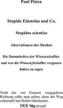 Stupide Einsteins und Co.
