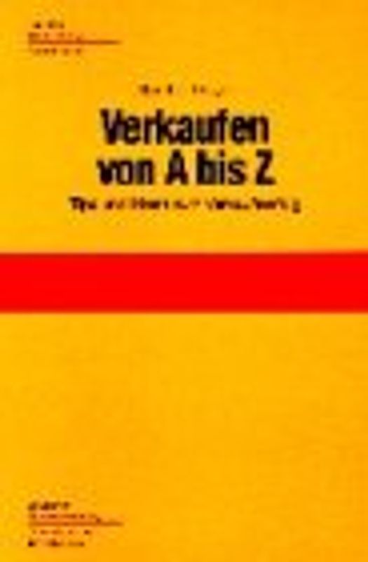 Verkaufen von A bis Z