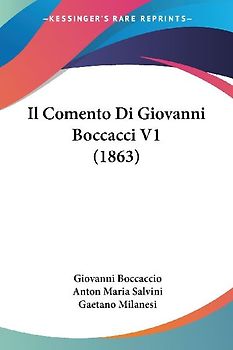 Il Comento Di Giovanni Boccacci V1 (1863)