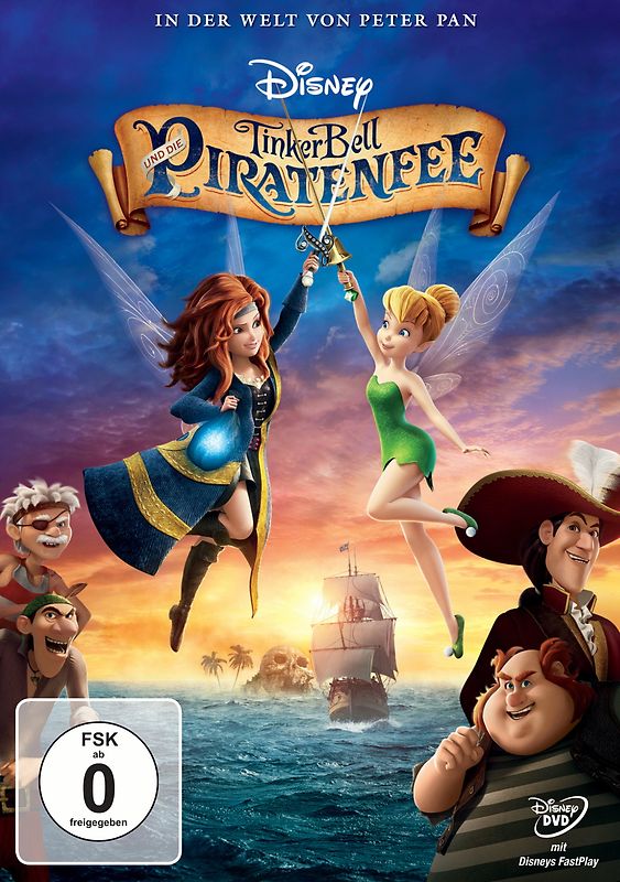 TinkerBell und die Piratenfee DVD