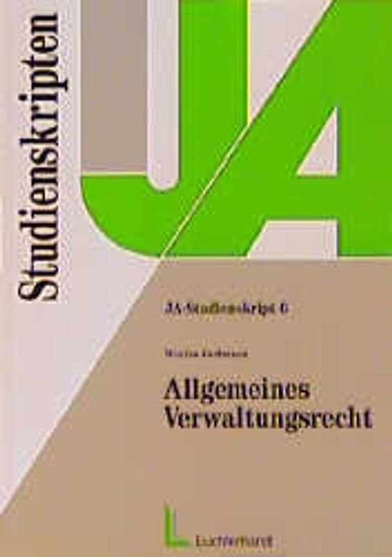 Allgemeines Verwaltungsrecht