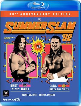 WWE: SUMMERSLAM 1992 - 30th ANNIVERSARY EDITION Blu-ray Disc