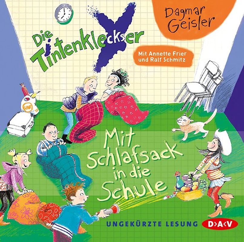 Die Tintenkleckser – Teil 1: Mit Schlafsack in die Schule