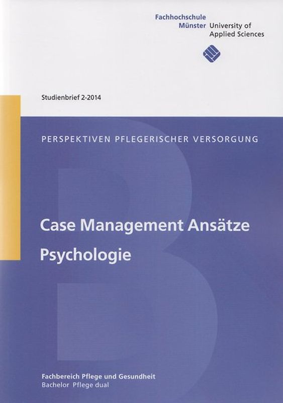 Perspektiven pflegerischer Versorgung