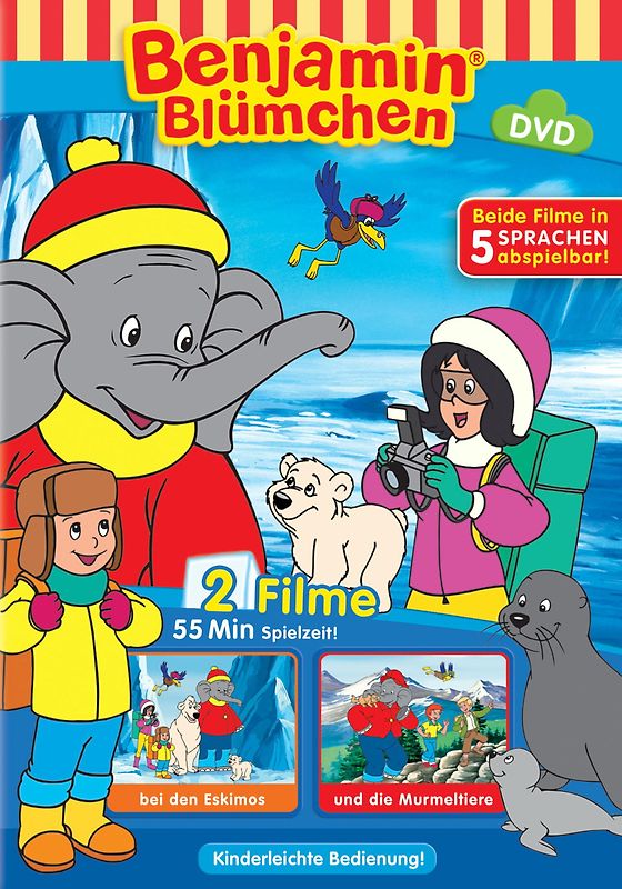 Benjamin Blümchen:Eskimos + Die Murmeltiere DVD