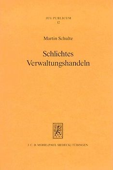 Schlichtes Verwaltungshandeln