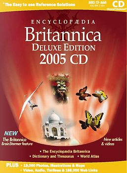 Encyclopaedia Britannica 2005: Deluxe Edition MacOS