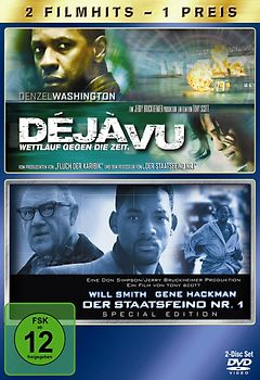 Deja Vu: Wettlauf gegen die Zeit/Staatsfeind Nr. 1 - Limitierte Auflage DVD