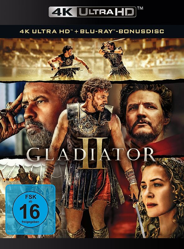 Gladiator II UHD BD Blu-ray Disc