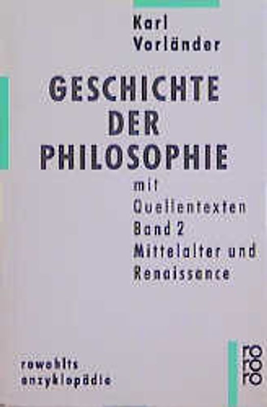 Geschichte der Philosophie mit Quellentexten