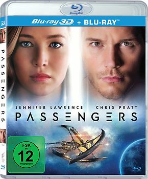 Passengers (Blu-ray 3D + Blu-ray) 3D Blu-ray Disc
