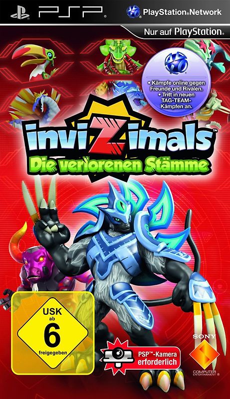inviZimals: Die verlorenen Stämme [PSP Eye-Kamera erforderlich] PlayStation Portable