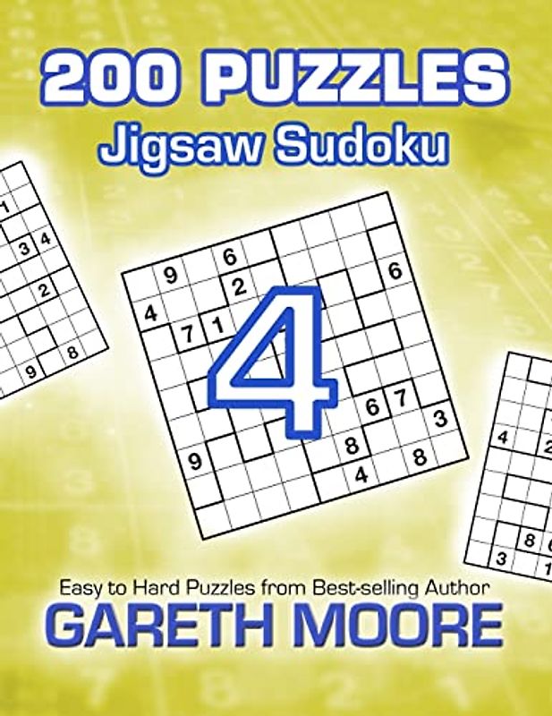 Jigsaw Sudoku 4: 200 Puzzles