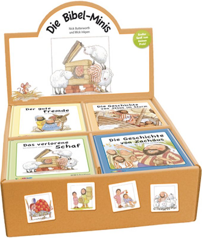 Display Die Bibel-Minis - Version 2
