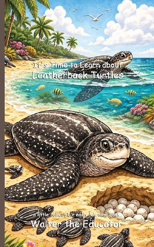 It's Time to Learn about Leatherback Turtles