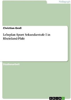 Lehrplan Sport Sekundarstufe I in Rheinland-Pfalz