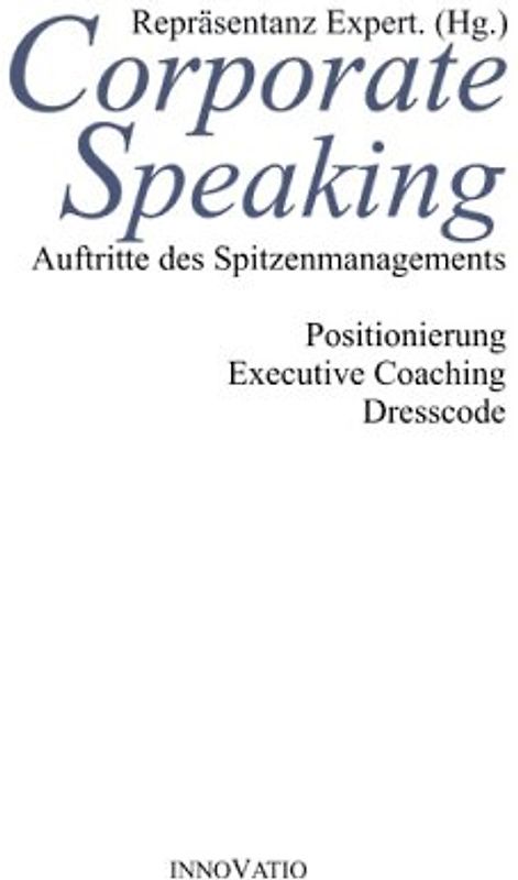 Corporate Speakting
