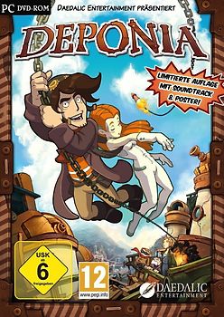 Deponia [Limited Edition inkl. Soundtrack und Poster] PC Spiele