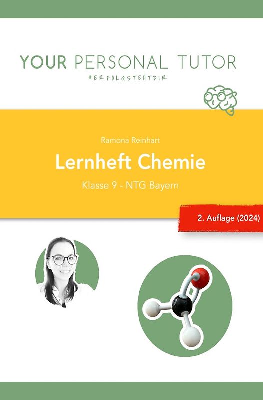 Grüne Reihe - Naturwissenschaftliches Grundwissen für Schule und Studium / Lernheft Chemie Klasse 9