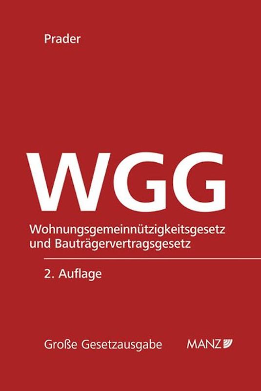 WGG - Wohnungsgemeinnützigkeitsgesetz