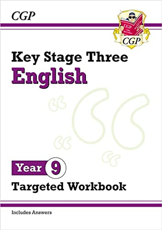 New KS3 English Year 9 Targeted Workbook (with answers) (CGP KS3 English)