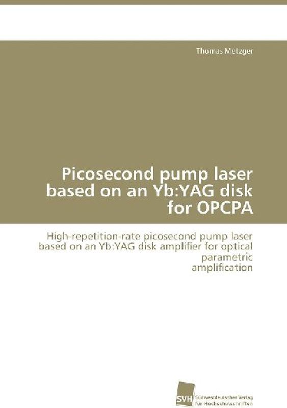 Picosecond pump laser based on an Yb:YAG disk for OPCPA
