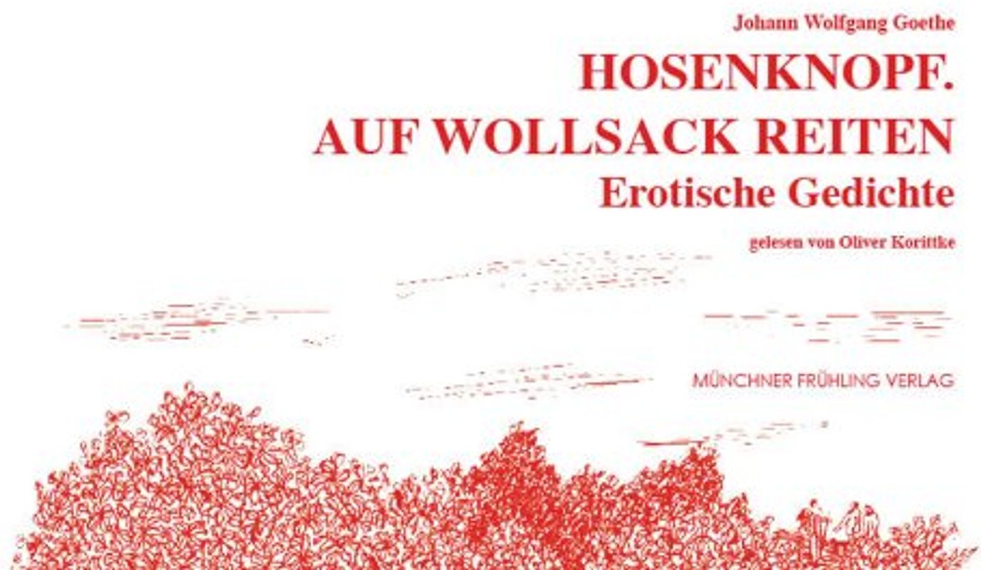 Hosenknopf. Auf Wollsack reiten