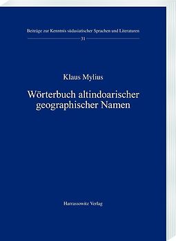 Wörterbuch altindoarischer geographischer Namen
