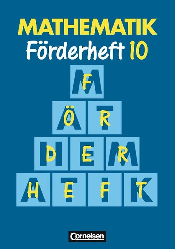 Mathematik Förderschule - Förderhefte - Band 10