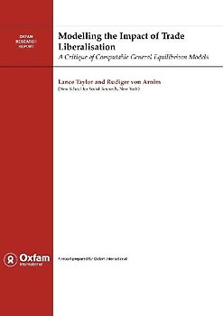 Modelling the Impact of Trade Liberalisation