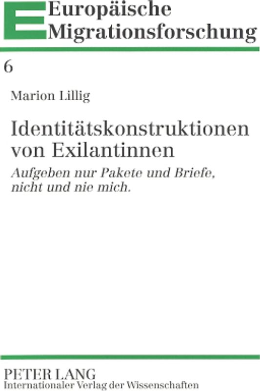 Identitaetskonstruktionen von Exilantinnen