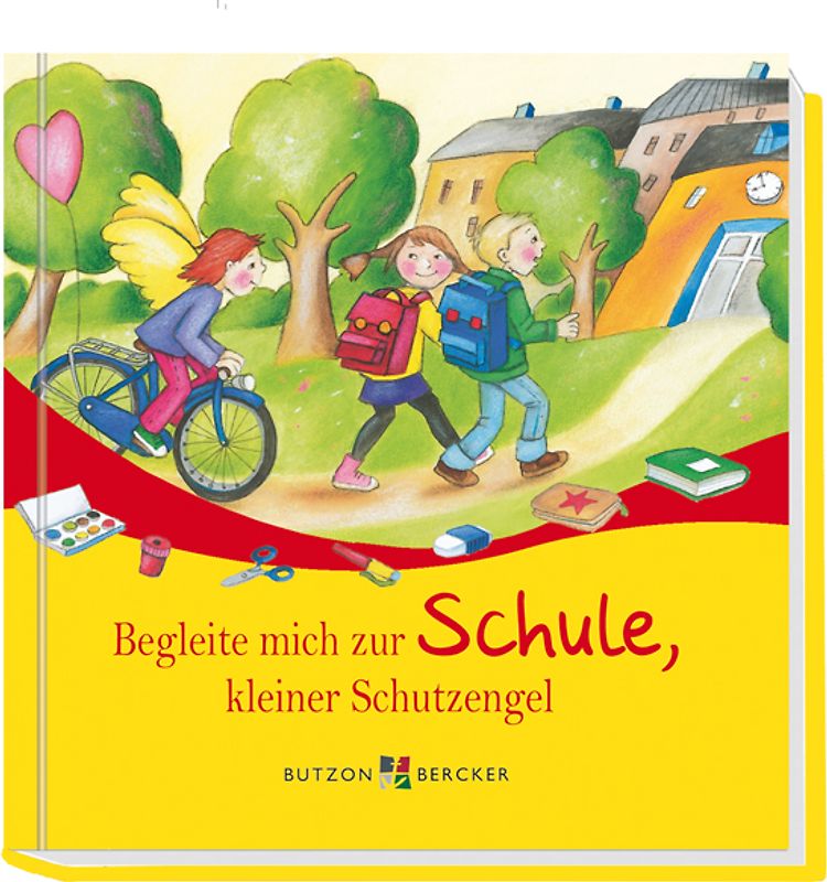 Begleite mich zur Schule, kleiner Schutzengel