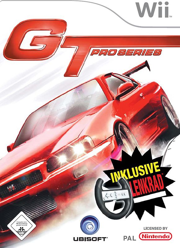 GT Pro Series inkl. Lenkrad Nintendo Wii