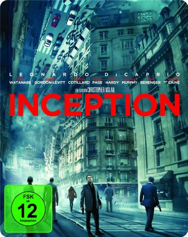 Inception Steelbook Blu-ray Disc