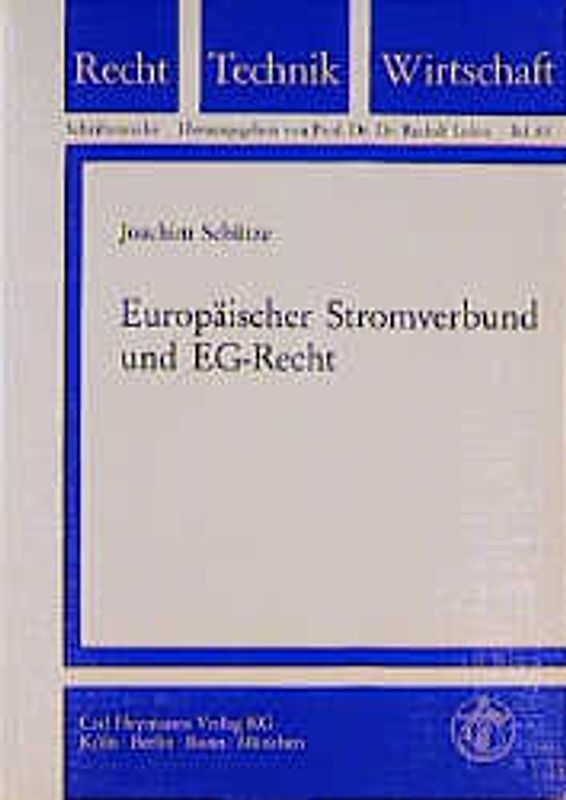 Europäischer Stromverbund und EG-Recht
