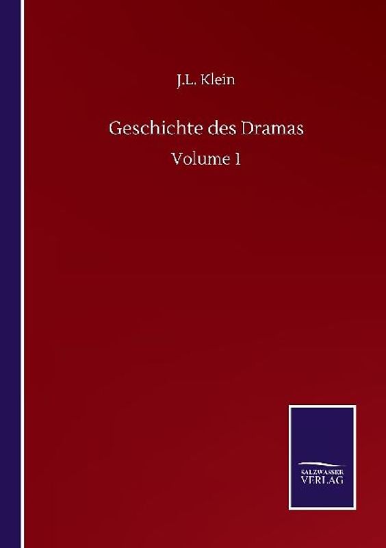 Geschichte des Dramas