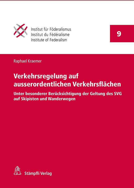 Verkehrsregelung auf ausserordentlichen Verkehrsflächen