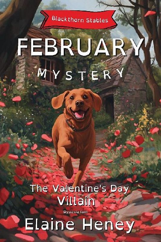 The Valentine's Day Villain | Blackthorn Stables February Mystery - Dyslexia Friendly