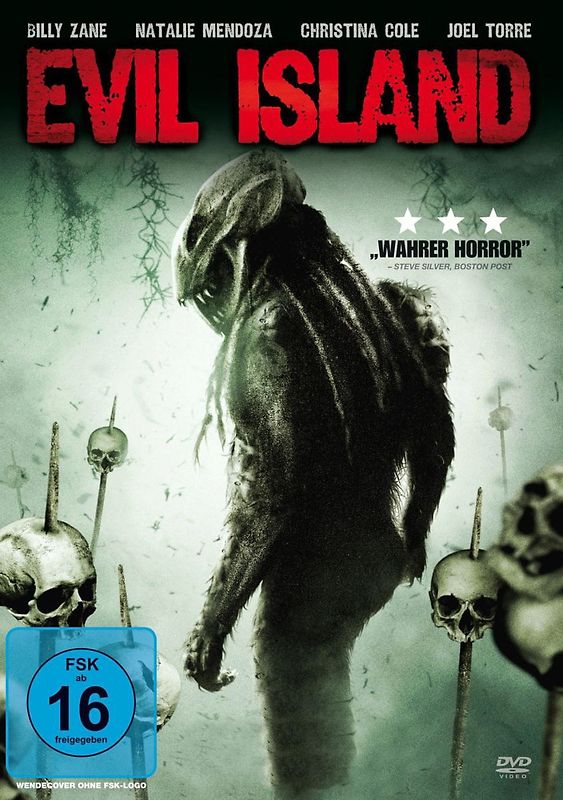 Evil Island DVD