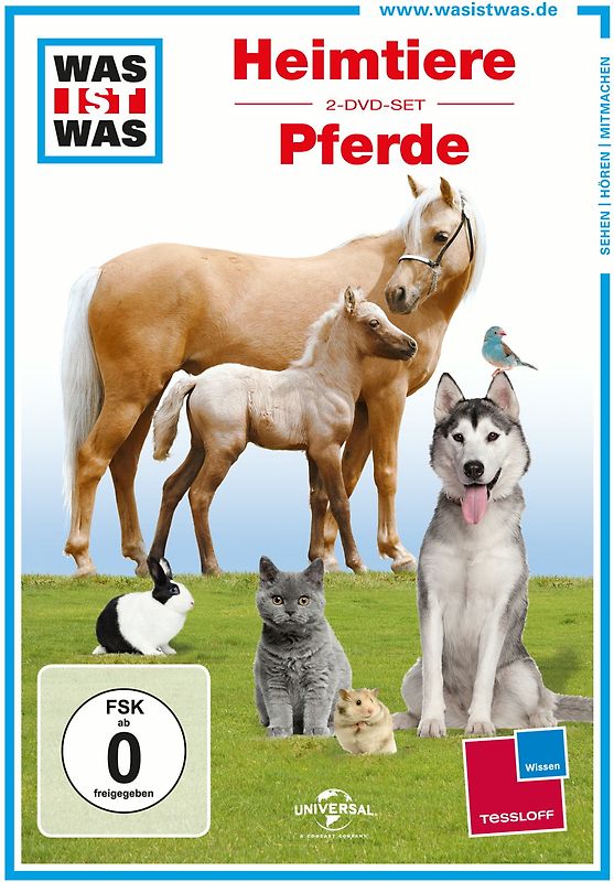 Was ist Was - Heimtiere/Pferde [2 DVDs] DVD