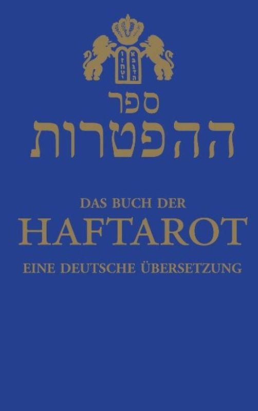 Das Buch der Haftarot