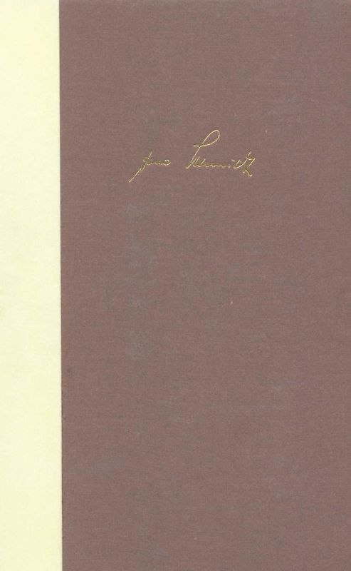 Bargfelder Ausgabe. Werkgruppe I. Romane, Erzählungen, Gedichte, Juvenilia