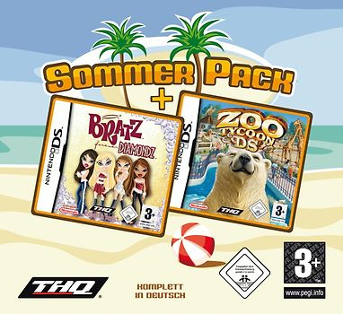 Sommer Pack: Bratz + Zoo Tycoon Bratz Forever Diamondz Nintendo DS