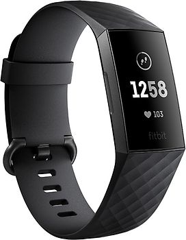 Fitbit Charge 3 noir