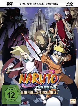 Naruto the Movie 2: Legend of the Stone of Gelel [Mediabook inkl. DVD] Blu-ray Disc