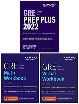 GRE Complete 2022: 3-Book Set: 6 Practice Tests + Proven Strategies + Online (Kaplan Test Prep)